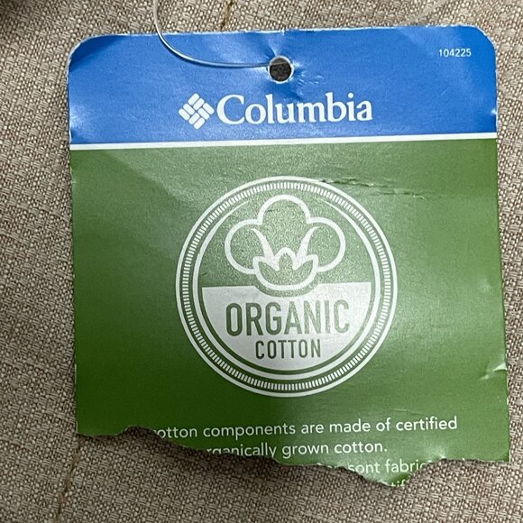 Columbia Womens Organic Cotton Summer Chill Skirt M Regular Fit Beige - Picture 3 of 7